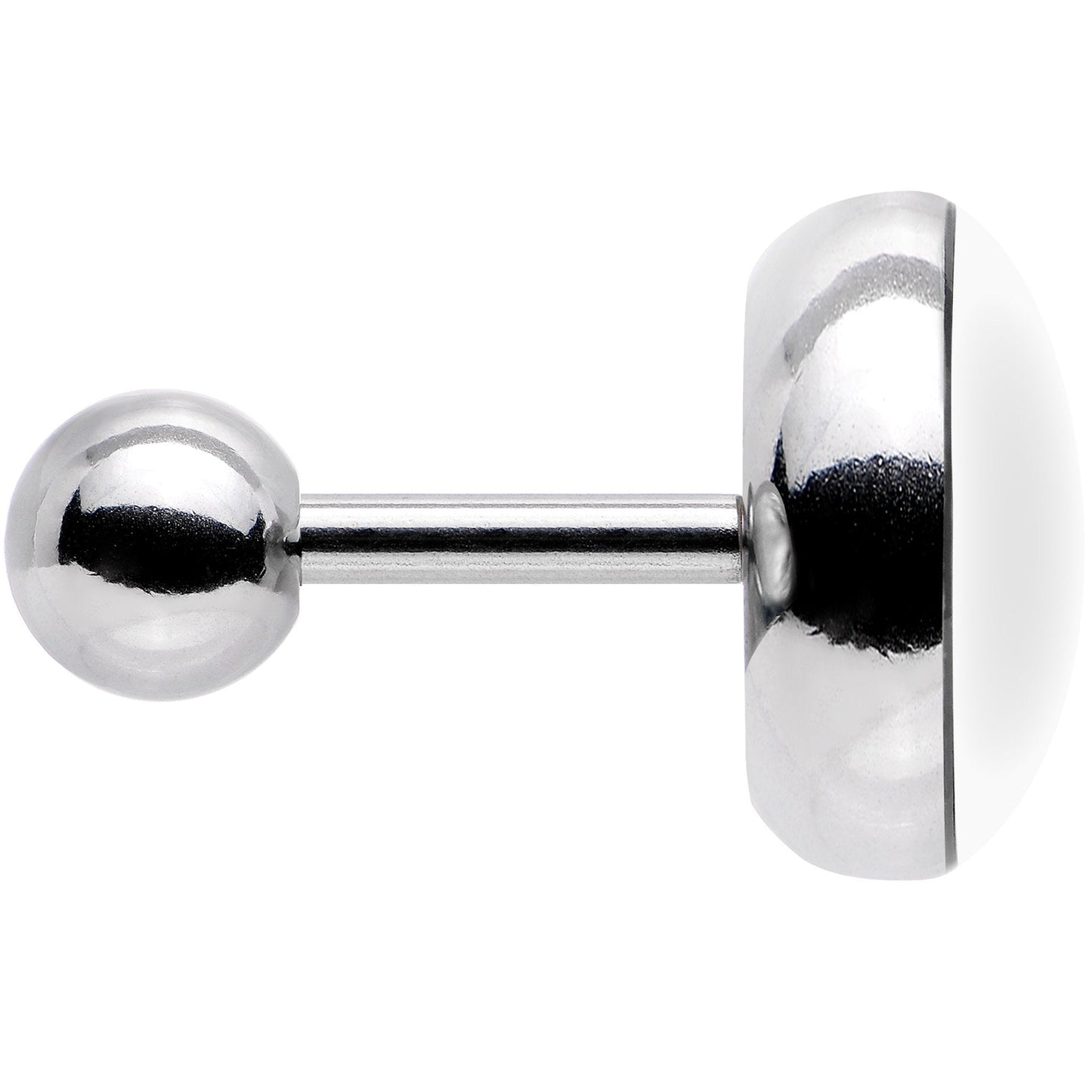 16G 1/4 Winter Purple Black Plaid Tragus Cartilage Earring