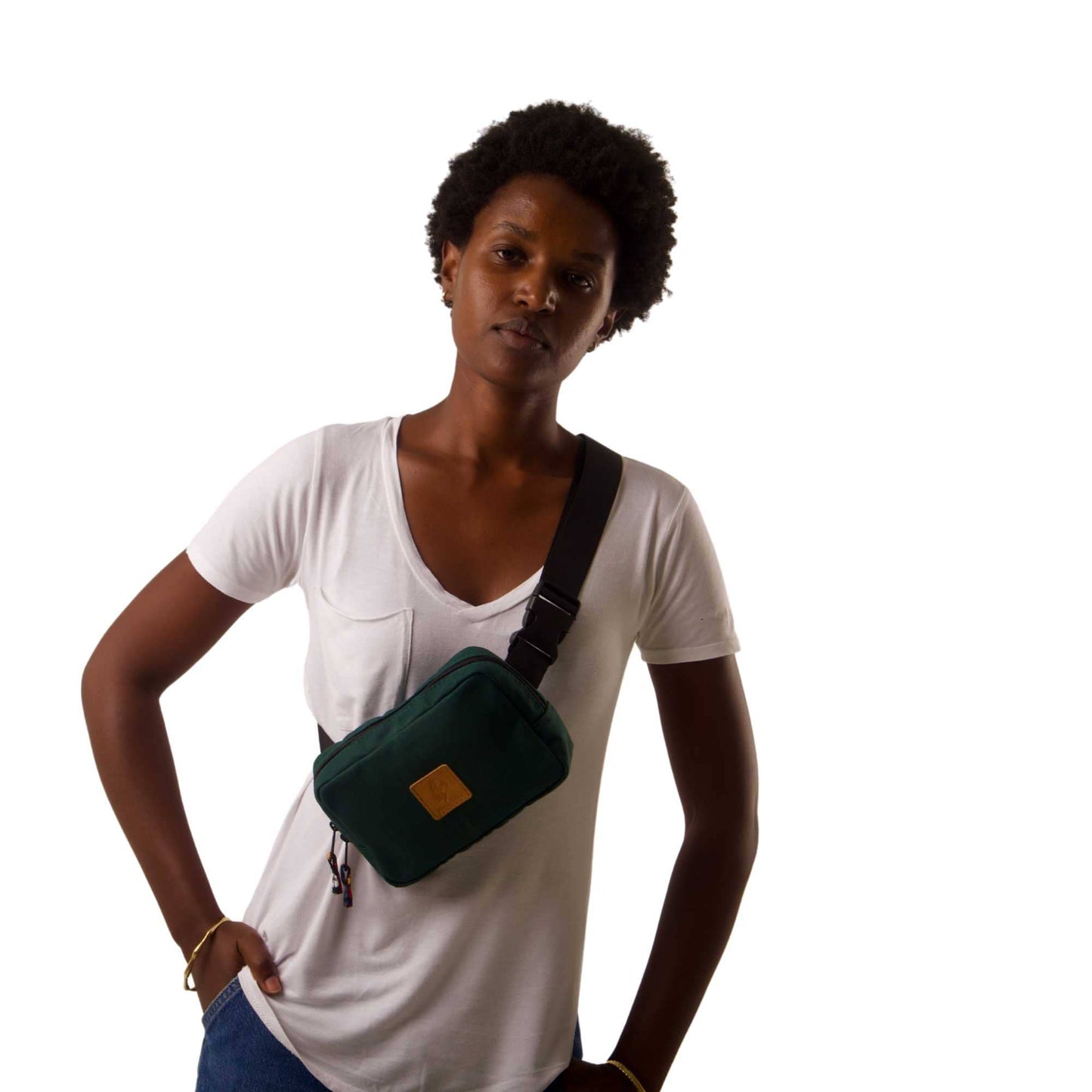 Canvas Crossbody Belt Bag Pouch, The Everywhere Belt Bag 1L