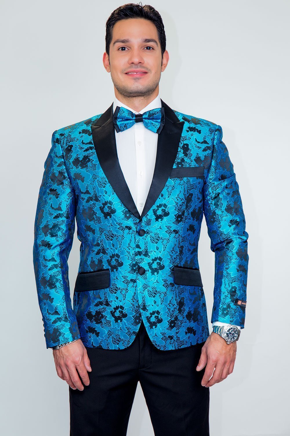 "Amsterdam" Tuxedo Jacket Peak - VibeCrate