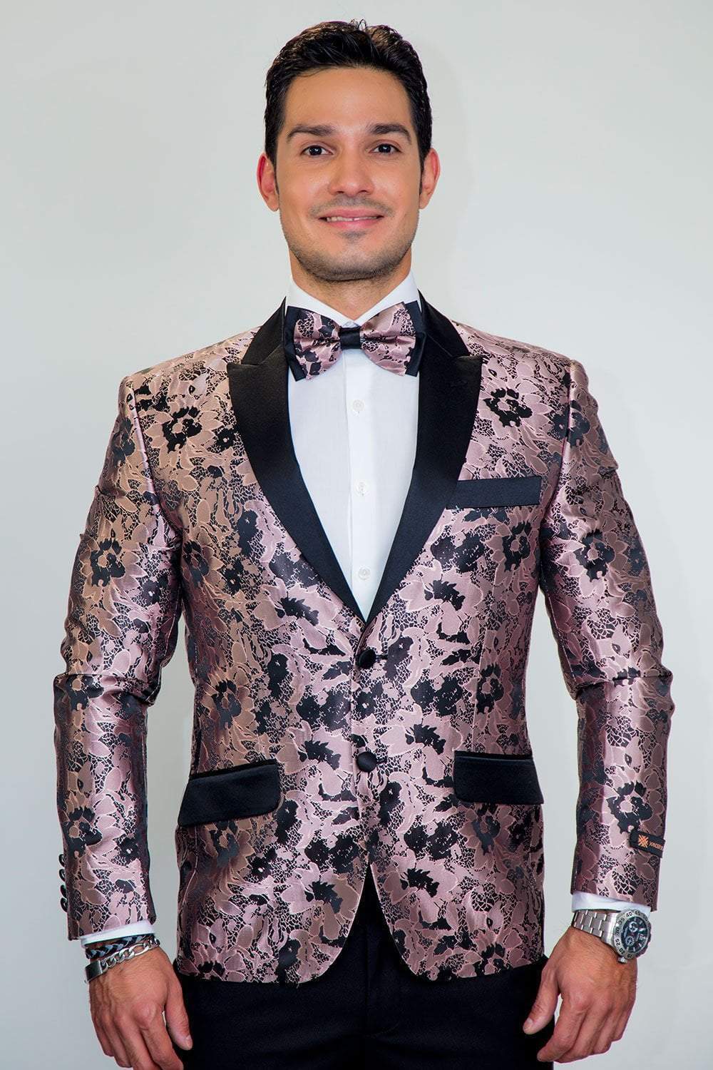 "Amsterdam" Tuxedo Jacket Peak - VibeCrate